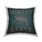 Mighty Moose State Decorative Printed Throw Pillow Design by Spirit Animals/Life Is High, 18 x 7 x 18